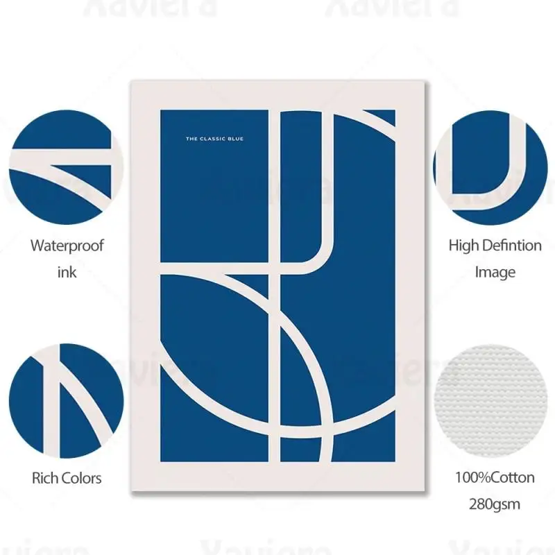 Abstract Art Canvas Painting Poster Geometric Line Picture Simple Blue Style Still Life Painting Home Living Room Wall Picture
Abstract Art Canvas Painting Poster Geometric Line Picture Simple Blue Style Still Life Painting Home Living Room Wall Picture
