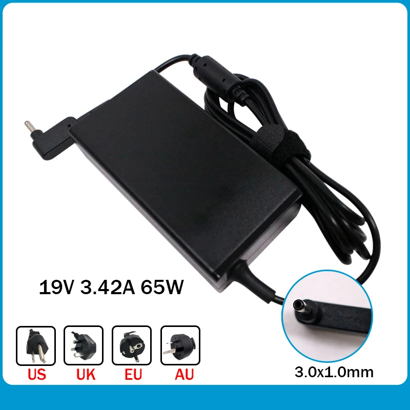 Зарядное устройство для ноутбука 19 в 3 42 А 65 Вт Chicony ACER Gateway MS2285 MS2274 NV78 CPA09-A065N1 A065R035L