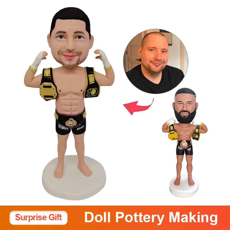 Полимерная глина Bobblehead на заказ, куколки статуэтки фигурки, Сделайте свою собственную коллекцию мини-Статуэтка для подарка
Полимерная глина Bobblehead на заказ, куколки статуэтки фигурки, Сделайте свою собственную коллекцию мини-Статуэтка для подарка