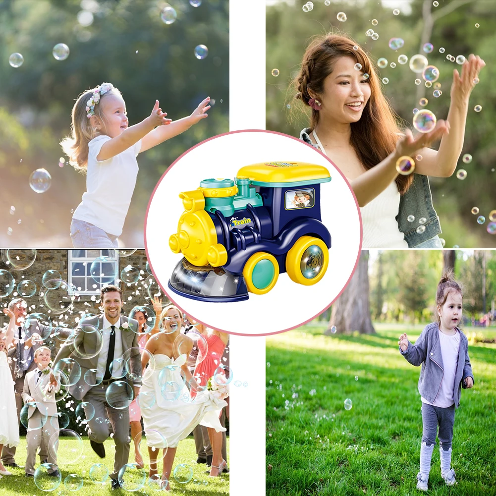 New Creative Bubble Blower Outdoor Child Toys Automatic Train Shaped Cartoon Machine Maker Kids Shower Water Play Toy
New Creative Bubble Blower Outdoor Child Toys Automatic Train Shaped Cartoon Machine Maker Kids Shower Water Play Toy