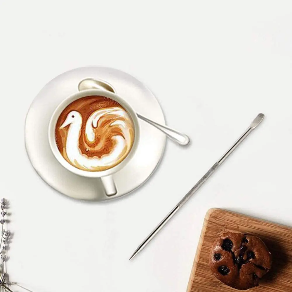 Coffee Art Pen,Coffee Fancy Needle Barista Tools,Coffee Latte Pen, for Cappuccino Espresso Milk Decoratio
Coffee Art Pen,Coffee Fancy Needle Barista Tools,Coffee Latte Pen, for Cappuccino Espresso Milk Decoratio