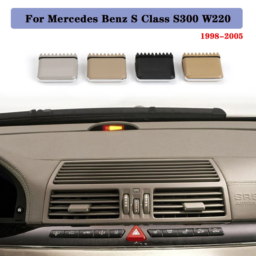 

Автомобильный передний кондиционер A/C вентиляционное отверстие Tab зажим Ремонтный комплект для Mercedes Benz S Class S300 W220 98-05 Средний левый правый
