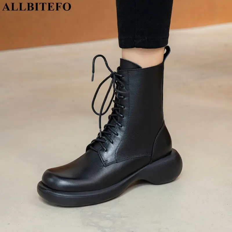 ALLBITEFO размер 34-43 простая мода на толстом каблуке мягкие натуральные кожаные женские сапоги Зимняя обувь на высоком каблуке мотоциклетные са...
ALLBITEFO размер 34-43 простая мода на толстом каблуке мягкие натуральные кожаные женские сапоги Зимняя обувь на высоком каблуке мотоциклетные са...