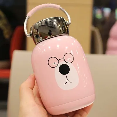 Stainless Steel Hot Water Flask Thermos Mug with Lid Small Flask Thermos Water Bottles for Girl Kubek Termiczny Thermoses BE50BW
Stainless Steel Hot Water Flask Thermos Mug with Lid Small Flask Thermos Water Bottles for Girl Kubek Termiczny Thermoses BE50BW