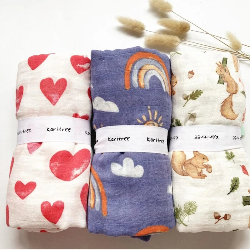 Heart Rainbown Squirrel Muslin Blanket Summer Soft Bamboo Cotton Baby Nursing Gauze Swaddle Wrap Bebek Crib Stroller Covers
Heart Rainbown Squirrel Muslin Blanket Summer Soft Bamboo Cotton Baby Nursing Gauze Swaddle Wrap Bebek Crib Stroller Covers
