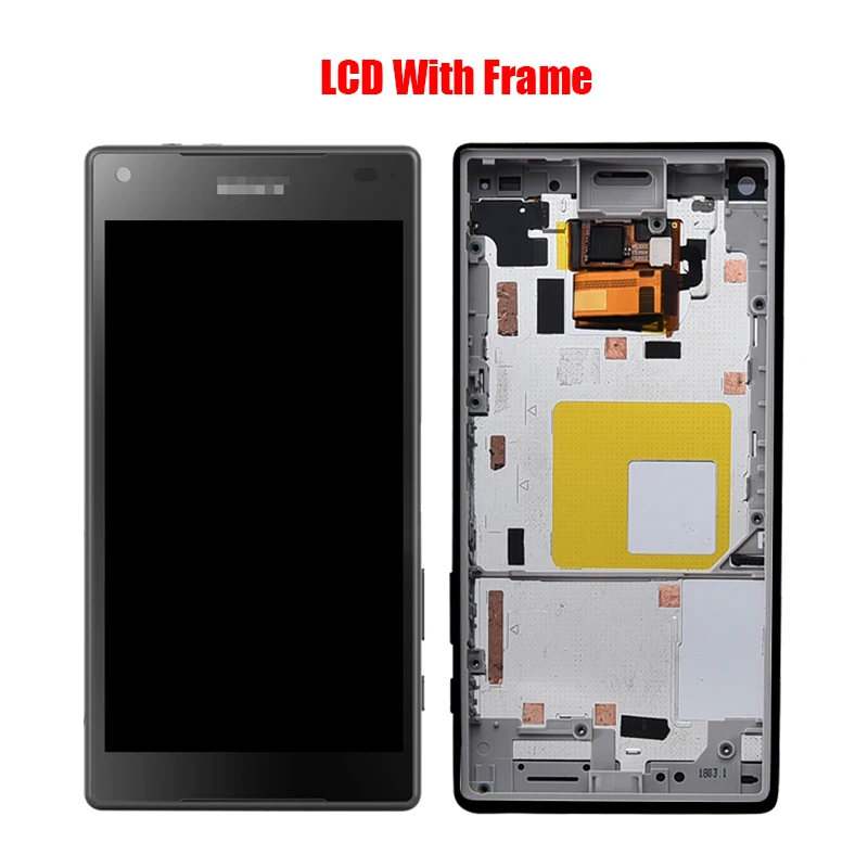 For Sony Xperia Z5 Compact SO-02H E5823 E5803 LCD screen assembly with front case touch glass,With repair parts LCD Display
For Sony Xperia Z5 Compact SO-02H E5823 E5803 LCD screen assembly with front case touch glass,With repair parts LCD Display