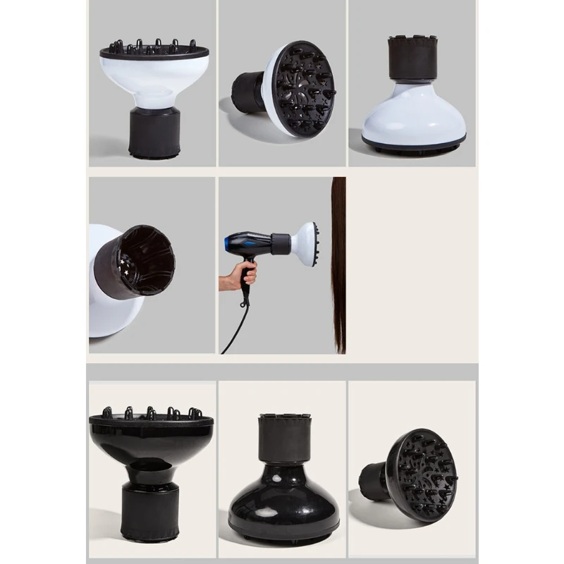 Professional Universal Hair Diffuser Attachment for Blow Dryers for Curly Hair U1JE
Professional Universal Hair Diffuser Attachment for Blow Dryers for Curly Hair U1JE