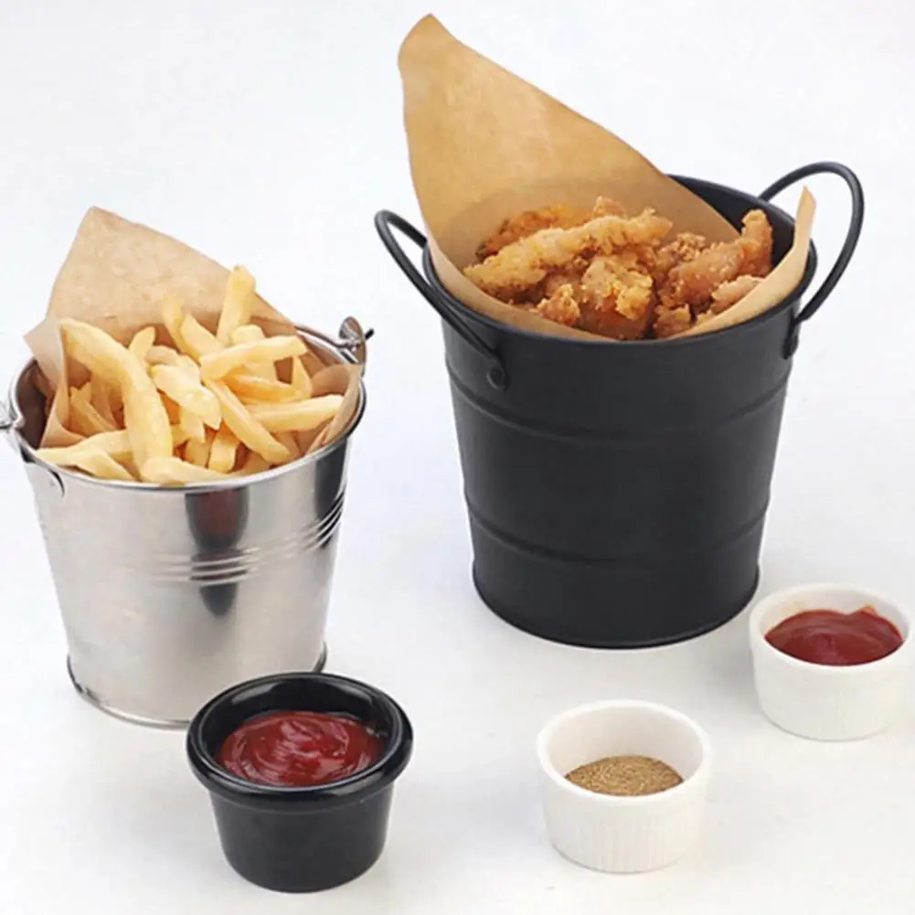 Mini French Fries Basket Food Bucket Snack Potato Chips Barrel Container Tableware
Mini French Fries Basket Food Bucket Snack Potato Chips Barrel Container Tableware