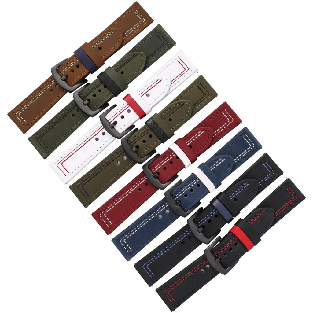 20mm/22mm band For Amazfit GTS/2/2e/GTS2 Mini/GTR 42mm/47mm/GTR2/2e/stratos 3 Watch belt leather Bracelet Amazfit bip/pace strap
20mm/22mm band For Amazfit GTS/2/2e/GTS2 Mini/GTR 42mm/47mm/GTR2/2e/stratos 3 Watch belt leather Bracelet Amazfit bip/pace strap