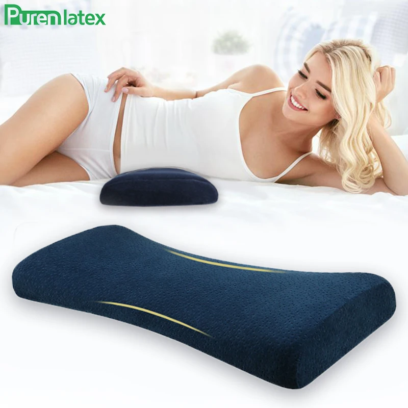 Purenlatex Lumbar Pillow Memory Foam Bed Back Support Multi-functional Waist Cushion for Lower Back Pain Sleeping Side Lying Hip
Purenlatex Lumbar Pillow Memory Foam Bed Back Support Multi-functional Waist Cushion for Lower Back Pain Sleeping Side Lying Hip