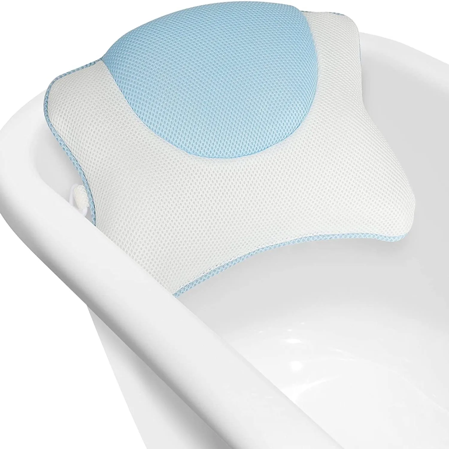 Bath Pillow Ergonomic Bath Headrest Pillow Soft Bathtub Spa Pillow Bath Accessories with 4 Strong Suction Cup Equipped with Hook
Bath Pillow Ergonomic Bath Headrest Pillow Soft Bathtub Spa Pillow Bath Accessories with 4 Strong Suction Cup Equipped with Hook