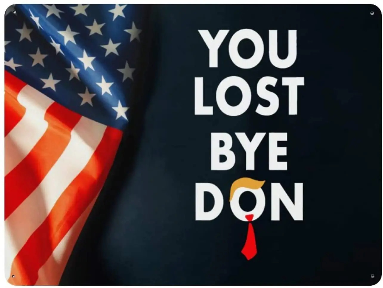 Металлический знак ByeDon Biden Won You Lost выборов 2020, домашний декор, наружный декоративный знак для патио
Металлический знак ByeDon Biden Won You Lost выборов 2020, домашний декор, наружный декоративный знак для патио