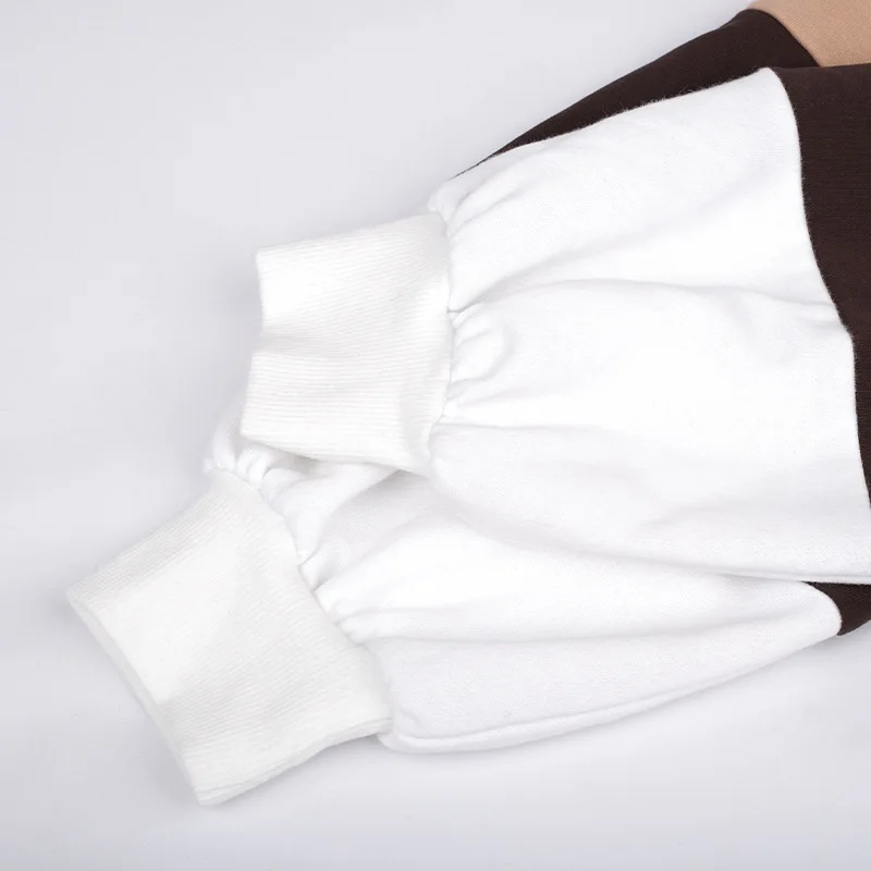 Khaki White Contrast New Design Letter Embroidered Sweatshirt Women Oversized Loose Vintage Winter Tops Girls Casual Streetwear
Khaki White Contrast New Design Letter Embroidered Sweatshirt Women Oversized Loose Vintage Winter Tops Girls Casual Streetwear