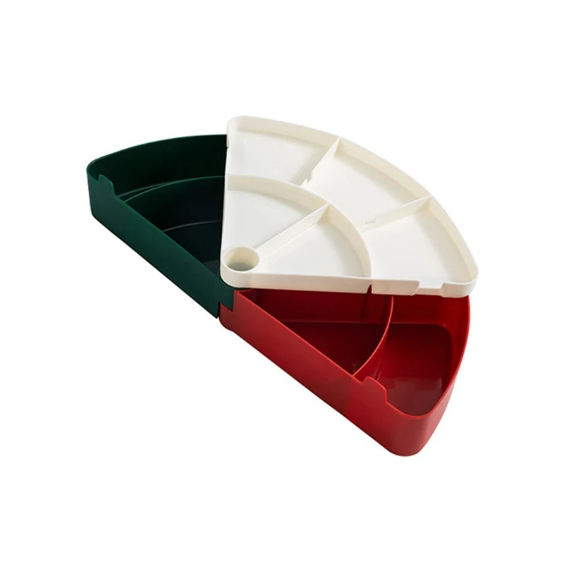 Rotating Snack Candy Box Living Room Dried Fruit Box Triangle Grid With Lid Nut Plate New Year Fruit Plate-
Rotating Snack Candy Box Living Room Dried Fruit Box Triangle Grid With Lid Nut Plate New Year Fruit Plate-