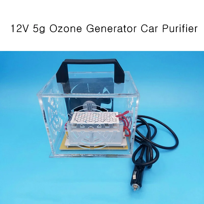12 В 5 г генератор озона Автомобильный Очиститель автомобильный воздушный фильтр