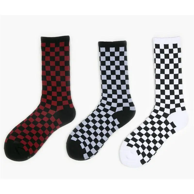 1Pair Korea Harajuku Trend Women Checkerboard Socks Geometric Checkered Socks Men Hip Hop Cotton Unisex Streetwear Novelty Socks
1Pair Korea Harajuku Trend Women Checkerboard Socks Geometric Checkered Socks Men Hip Hop Cotton Unisex Streetwear Novelty Socks