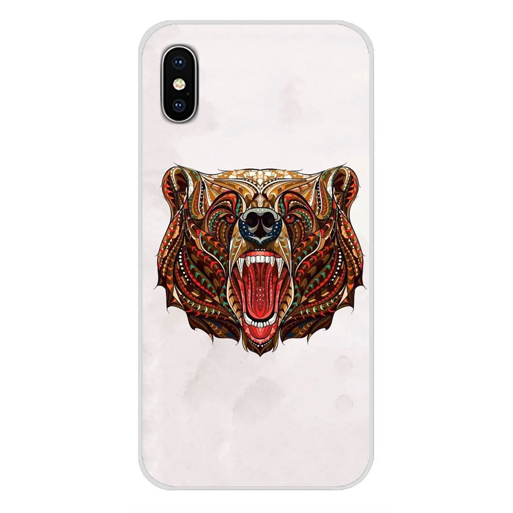 Для Apple iPhone X XR XS 11 12Pro MAX 4S 5S 5C SE 2020 6S 7 8 Plus ipod 5 6 в ацтекском стиле животных: кролика