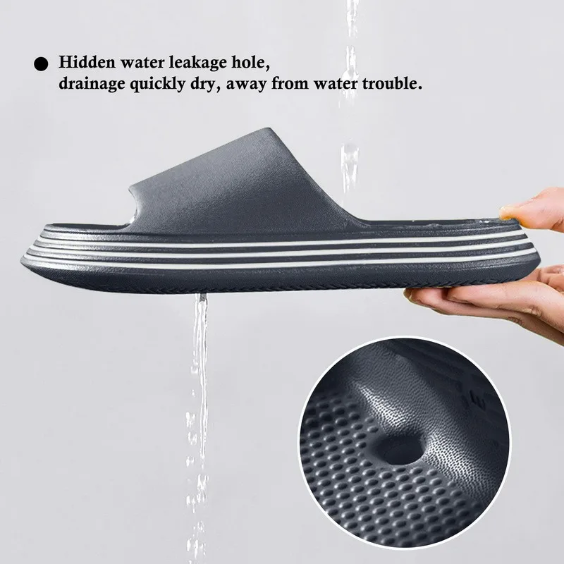 Women Thick Platform Home Slippers Summer Beach Eva Soft Sole Slide Sandals Leisure Men Ladies Indoor Bathroom Anti-slip Shoes
Women Thick Platform Home Slippers Summer Beach Eva Soft Sole Slide Sandals Leisure Men Ladies Indoor Bathroom Anti-slip Shoes