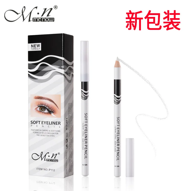 Menow P112 Wooden Pole White Silk Slippery Silkworm Eye Liner Pen Matte Female Student Eyelid Makeup Cosmetic Gift for Women
Menow P112 Wooden Pole White Silk Slippery Silkworm Eye Liner Pen Matte Female Student Eyelid Makeup Cosmetic Gift for Women