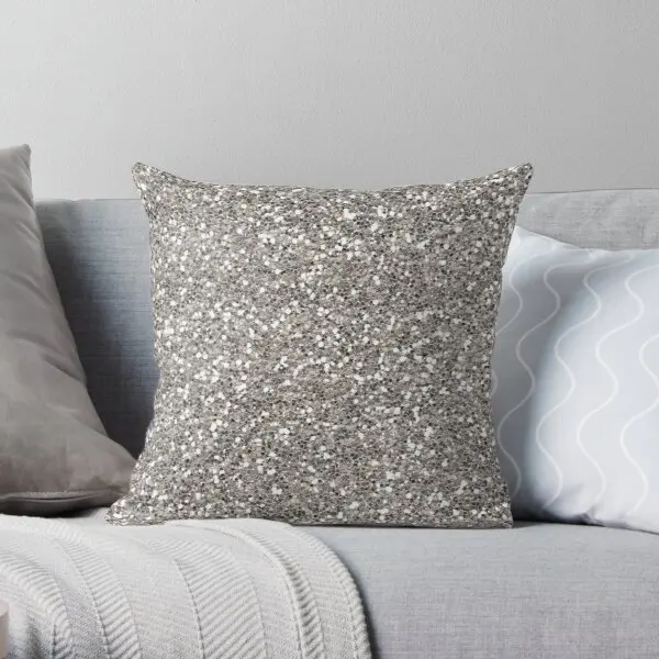 Silver Glitter Soft Throw Pillow Cover Print Pillow Case Waist Cushion Cover Pillows NOT Included
Silver Glitter Soft Throw Pillow Cover Print Pillow Case Waist Cushion Cover Pillows NOT Included