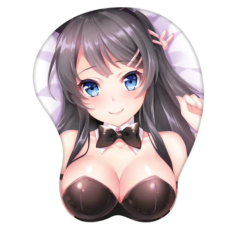 Sakurajima Mai Cosplay 3d Mouse Pad Silica Gel Soft Wrist Rest Support Sexy Mouse Pad Rascal Does Not Dream of Bunny Girl Cos
Sakurajima Mai Cosplay 3d Mouse Pad Silica Gel Soft Wrist Rest Support Sexy Mouse Pad Rascal Does Not Dream of Bunny Girl Cos