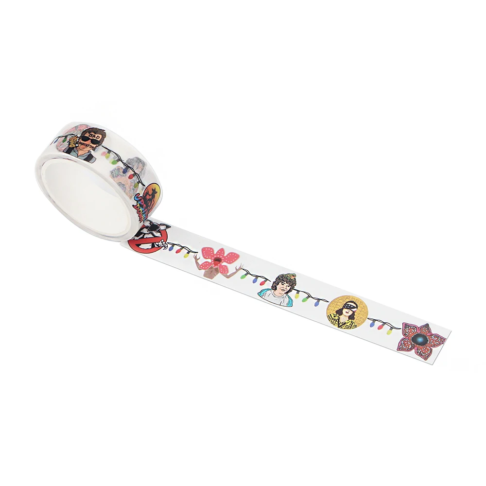 LX253 Strange things Washi Tape DIY Scrapbooking Sticky Adhesive Washi Paper Tape Printed Patterns Stickerss
LX253 Strange things Washi Tape DIY Scrapbooking Sticky Adhesive Washi Paper Tape Printed Patterns Stickerss