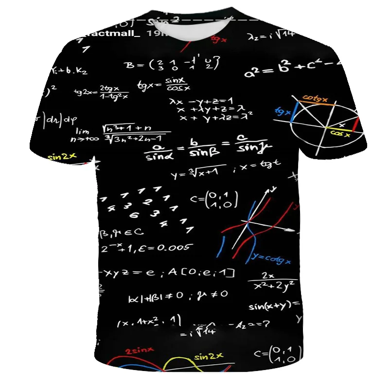 Harajuku Physics Formula Math 3D Printed Children's T-Shirt Top 3D Printed Loose Brand Street Wear Fun T-Shirt Children 4T-14T
Harajuku Physics Formula Math 3D Printed Children's T-Shirt Top 3D Printed Loose Brand Street Wear Fun T-Shirt Children 4T-14T