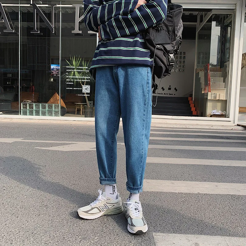 Hip Hop Joggers Men 2020 New Design Pockets Casual Pants High Street Trousers Skateboard Sportswear Harem pants Ankle pants blue
Hip Hop Joggers Men 2020 New Design Pockets Casual Pants High Street Trousers Skateboard Sportswear Harem pants Ankle pants blue