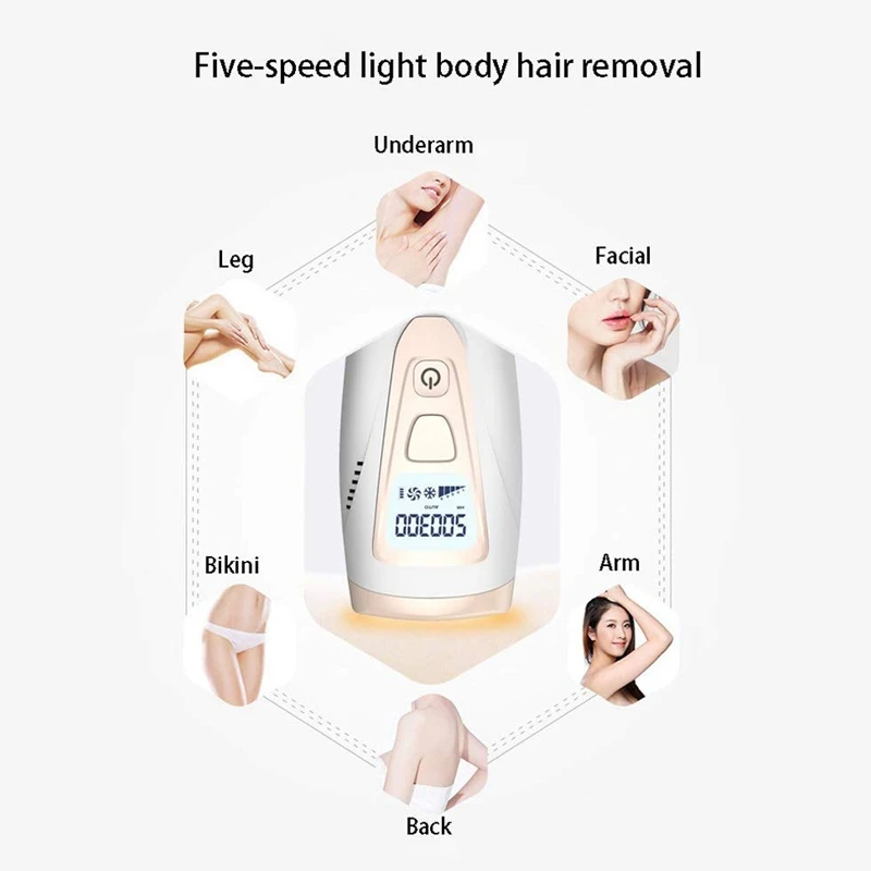 IPL Freezing Point Painless Hair Removal Instrument , Household Photon Hair Removal Instrument Beauty Equipment EU Plug
IPL Freezing Point Painless Hair Removal Instrument , Household Photon Hair Removal Instrument Beauty Equipment EU Plug