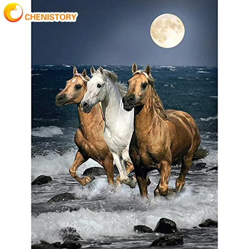 CHENISTORY 5D DIY Diamond Painting Full Square Horse Animal Diamond Embroidery Cross Stitch For Kids Moon Mosaic Sale Decor
CHENISTORY 5D DIY Diamond Painting Full Square Horse Animal Diamond Embroidery Cross Stitch For Kids Moon Mosaic Sale Decor