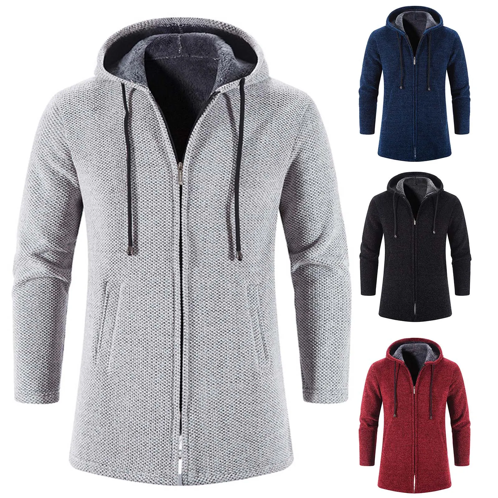Мужская куртка с длинным рукавом, однотонная теплая куртка с капюшоном на осень и зиму, 2021
Мужская куртка с длинным рукавом, однотонная теплая куртка с капюшоном на осень и зиму, 2021