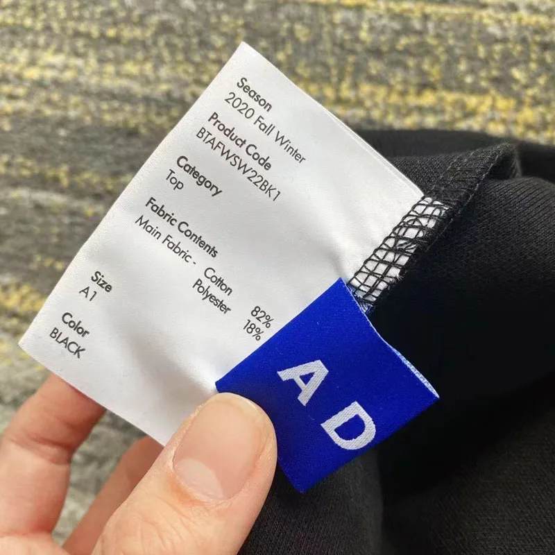 Ader Error Black Loose Ghost Embroidery White Sweatshirt Men Women Good Quality Badge Patch ADER Hip-Hop High Street Pullover
Ader Error Black Loose Ghost Embroidery White Sweatshirt Men Women Good Quality Badge Patch ADER Hip-Hop High Street Pullover