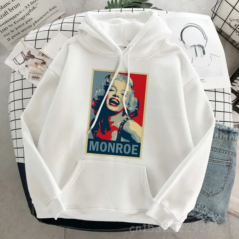 Marilyn Monroe Pullover Oversized Faddish Hoodie Harajuku Sweatshirt Fall Clothes Women Long Sleeve Hoodies Streetwear
Marilyn Monroe Pullover Oversized Faddish Hoodie Harajuku Sweatshirt Fall Clothes Women Long Sleeve Hoodies Streetwear