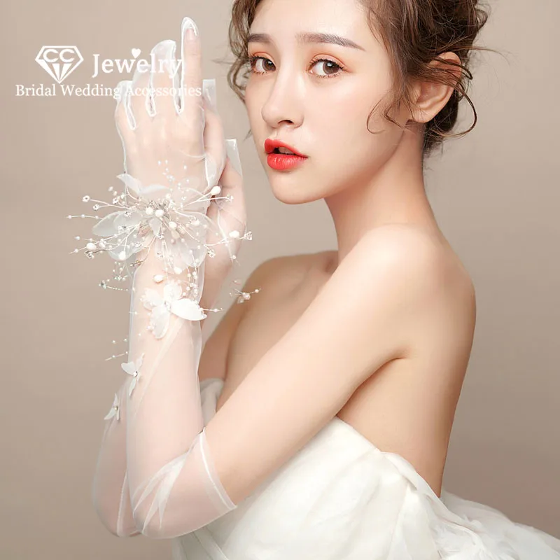 CC романтические перчатки свадебные аксессуары для женщин Свадебное платье обручальные ювелирные изделия в форме бабочки полупрозрачные перчатки QS84 
CC романтические перчатки свадебные аксессуары для женщин Свадебное платье обручальные ювелирные изделия в форме бабочки полупрозрачные перчатки QS84