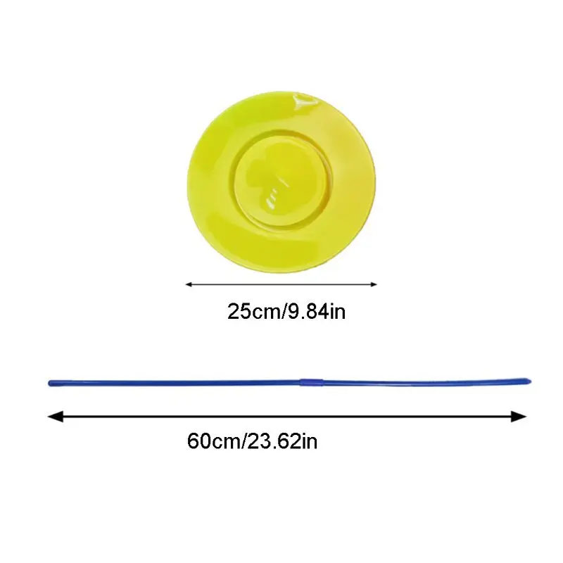 6 Set Juggling Spinning Plates Sticks Turntable Acrobatic Performance Supplies for Kids Adult Balance Classic Toy
6 Set Juggling Spinning Plates Sticks Turntable Acrobatic Performance Supplies for Kids Adult Balance Classic Toy