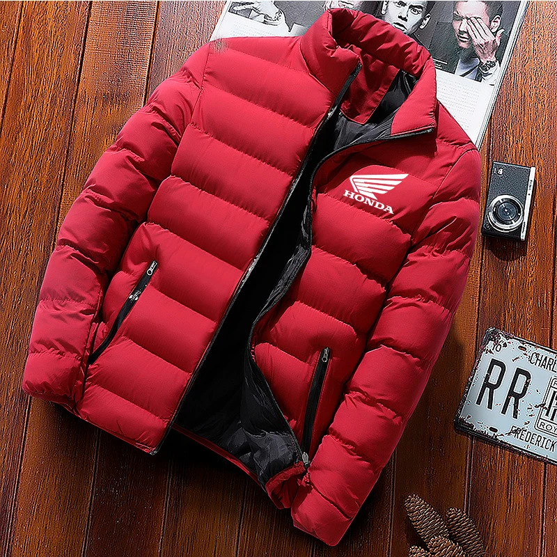 2021 Autumn Men Women Down Jacket Honda Car Wing Print Sports Jacket Stand-up Collar Thicken Keep Warm Windbreaker Winter Coats
2021 Autumn Men Women Down Jacket Honda Car Wing Print Sports Jacket Stand-up Collar Thicken Keep Warm Windbreaker Winter Coats