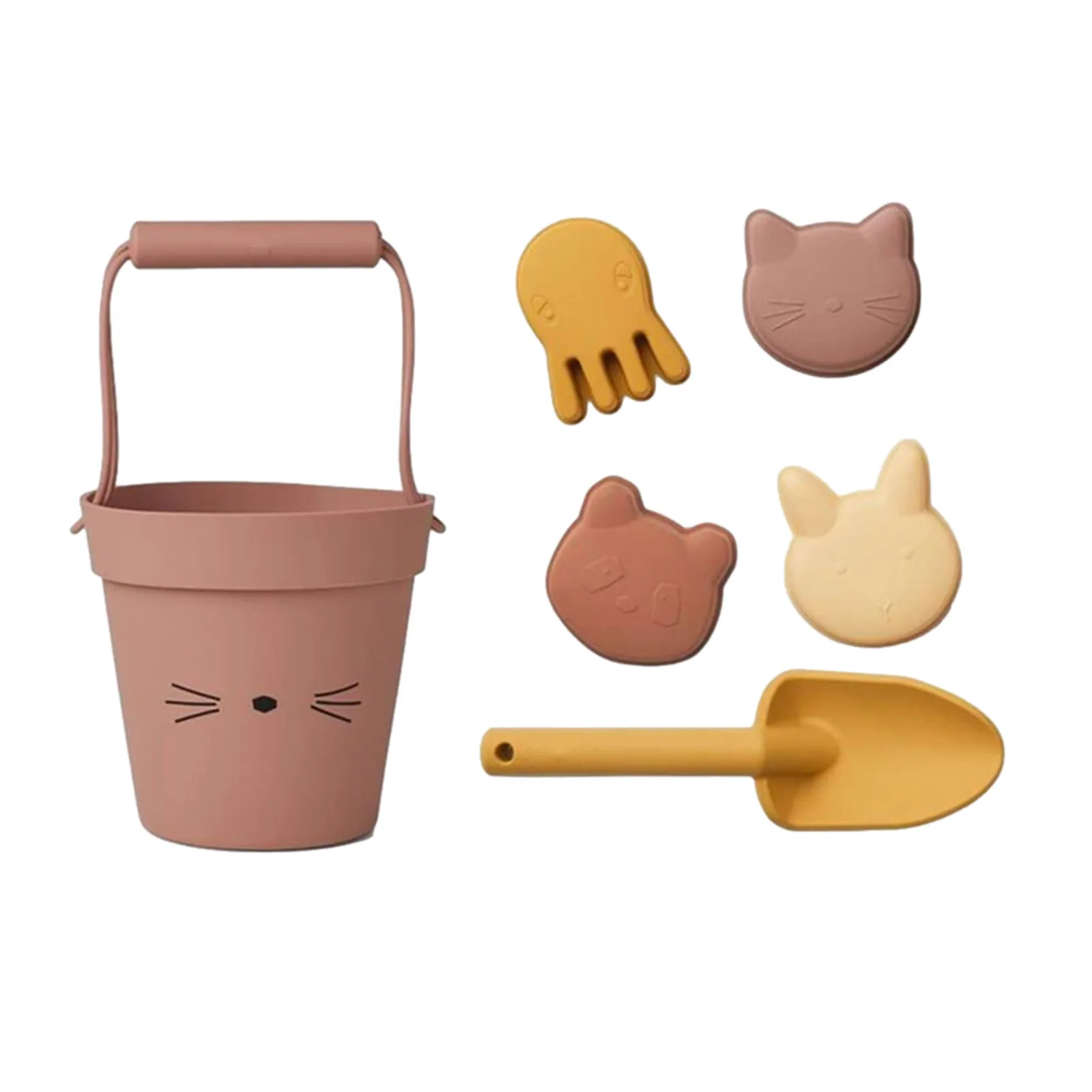 Silicone Children Beach Toys 6 Pcs Kit Baby Summer Digging Sand Tool with Shovel Water Game Play Outdoor Toy Set Sandbox for Kid
Silicone Children Beach Toys 6 Pcs Kit Baby Summer Digging Sand Tool with Shovel Water Game Play Outdoor Toy Set Sandbox for Kid