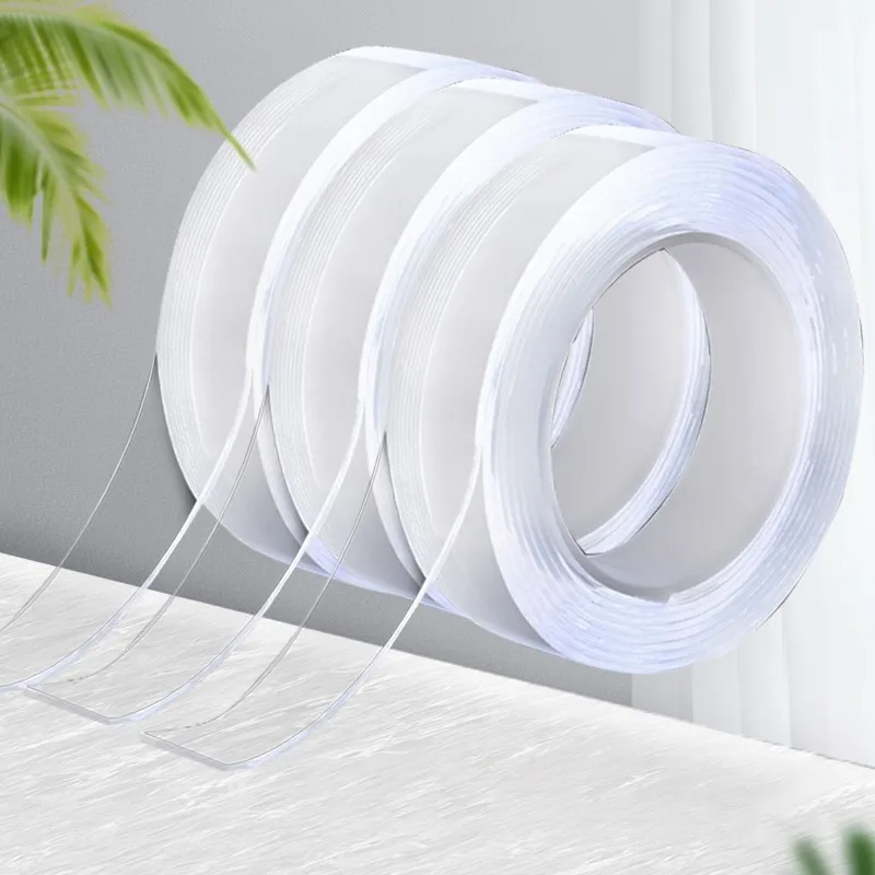 1/3/5M Nano Tape Double-sided Tape Transparent Reusable Multifunctional Strong Waterproof Tape Bathroom Cleaning Tape
1/3/5M Nano Tape Double-sided Tape Transparent Reusable Multifunctional Strong Waterproof Tape Bathroom Cleaning Tape