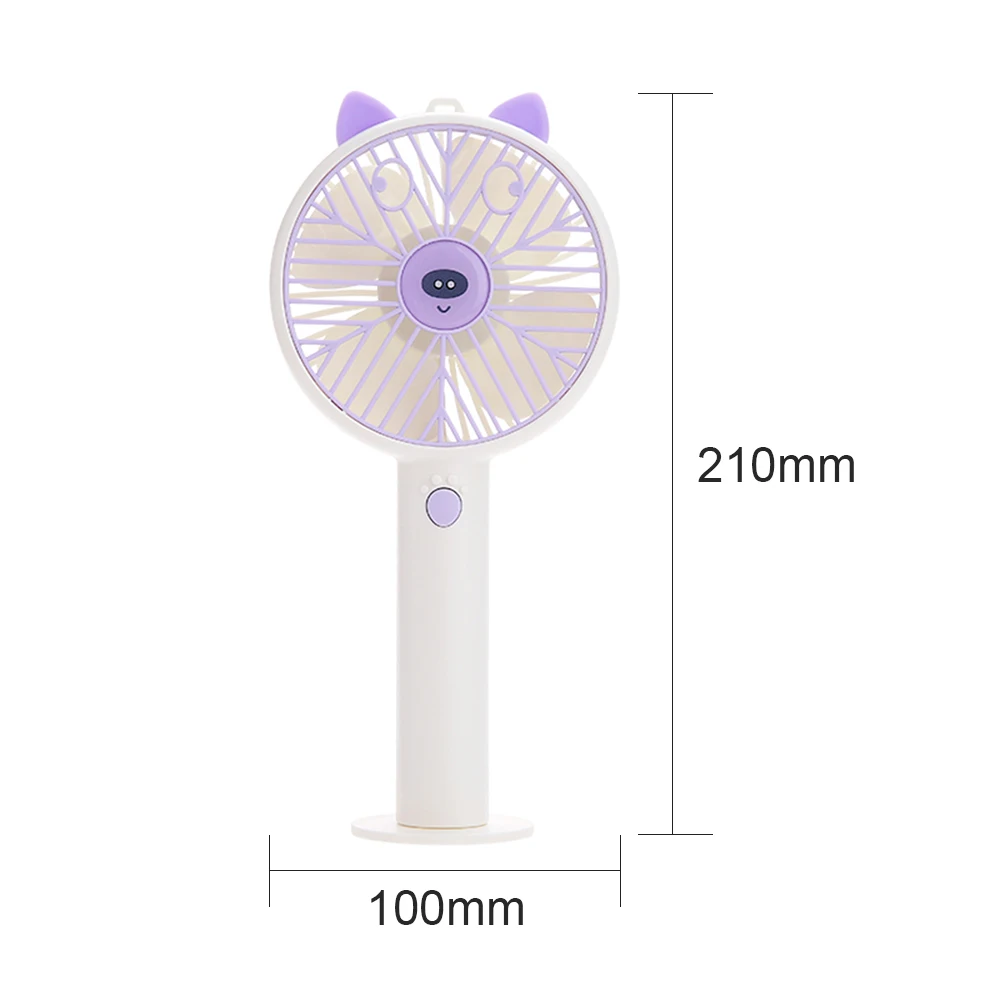 Mini Portable Handheld Fan Cartoon Cute USB Rechargeable Desk Fan Home Outdoor Travel Radiator Summer Silent Cooling Fans
Mini Portable Handheld Fan Cartoon Cute USB Rechargeable Desk Fan Home Outdoor Travel Radiator Summer Silent Cooling Fans
