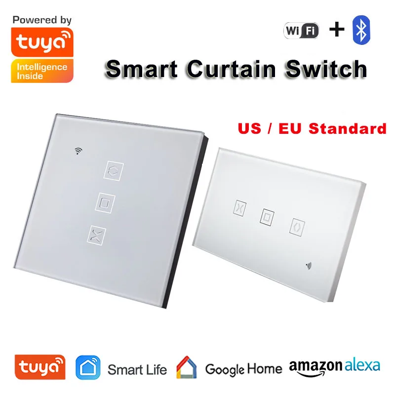 Tuya Smart занавес переключатель WiFi + Bluetooth занавес сенсорная кнопка электродвигатель приложение Smart Life Управление работать с Alexa Google Home
Tuya Smart занавес переключатель WiFi + Bluetooth занавес сенсорная кнопка электродвигатель приложение Smart Life Управление работать с Alexa Google Home
