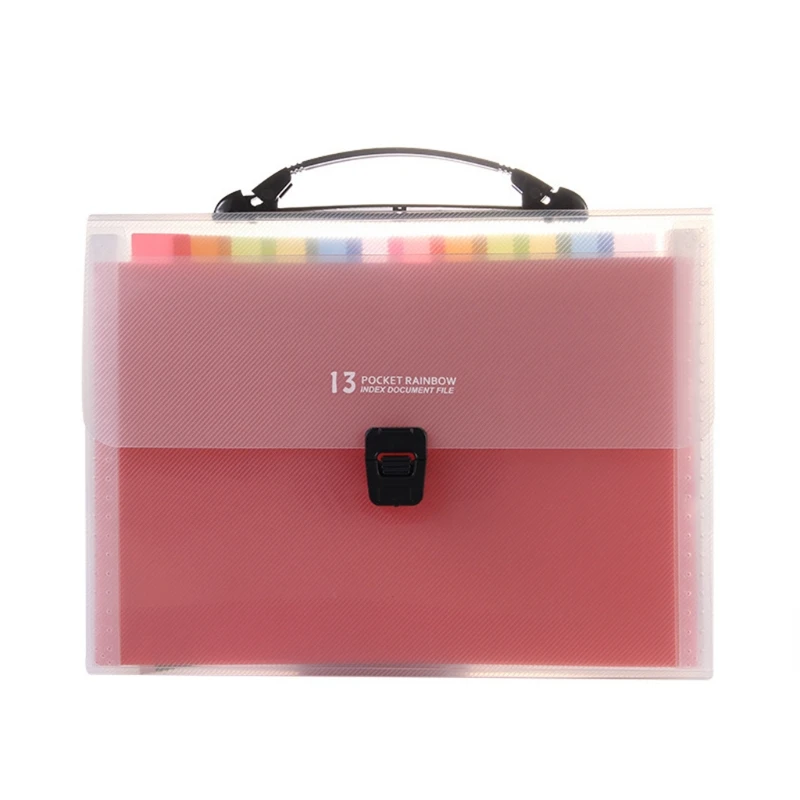 Expanding Accordion Folders 13 Pockets Portable Document Holder w/ Double Buckle for School Office Home
Expanding Accordion Folders 13 Pockets Portable Document Holder w/ Double Buckle for School Office Home