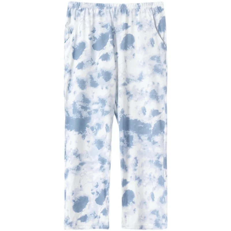 new summer autumn winter elastic waist sleep bottom for women print cotton home pants
new summer autumn winter elastic waist sleep bottom for women print cotton home pants