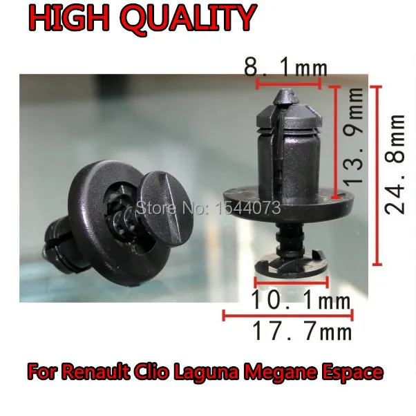 50pcs Fastener Clip Bumper Trim Panel Fender Screw Rivets Clips for Renault Clio Megane Laguna Twingo 7703072360
50pcs Fastener Clip Bumper Trim Panel Fender Screw Rivets Clips for Renault Clio Megane Laguna Twingo 7703072360