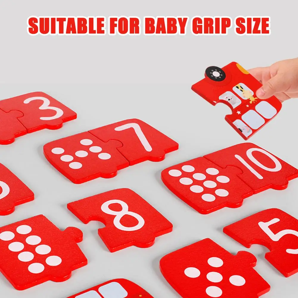 Baby Number Matching Card Puzzle Educational Learning Toy Toddlers Girl Cognitive Number Pairing Children's Wooden Toys
Baby Number Matching Card Puzzle Educational Learning Toy Toddlers Girl Cognitive Number Pairing Children's Wooden Toys