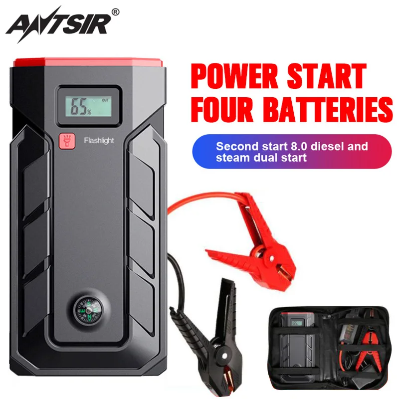Antsir 1000A автомобильное пусковое устройство, внешний аккумулятор 12 В 50800/68800 мАч, портативный аварийный бустер, пусковое устройство, пусковое у...
Antsir 1000A автомобильное пусковое устройство, внешний аккумулятор 12 В 50800/68800 мАч, портативный аварийный бустер, пусковое устройство, пусковое у...
