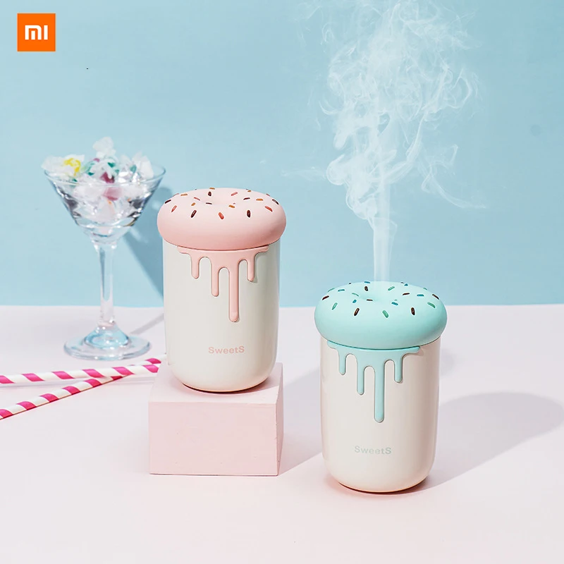 Xiaomi Youpin New Sweetheart Humidifier Office USB Creative Atmosphere Light Donut Spray Desktop Humidifier
Xiaomi Youpin New Sweetheart Humidifier Office USB Creative Atmosphere Light Donut Spray Desktop Humidifier