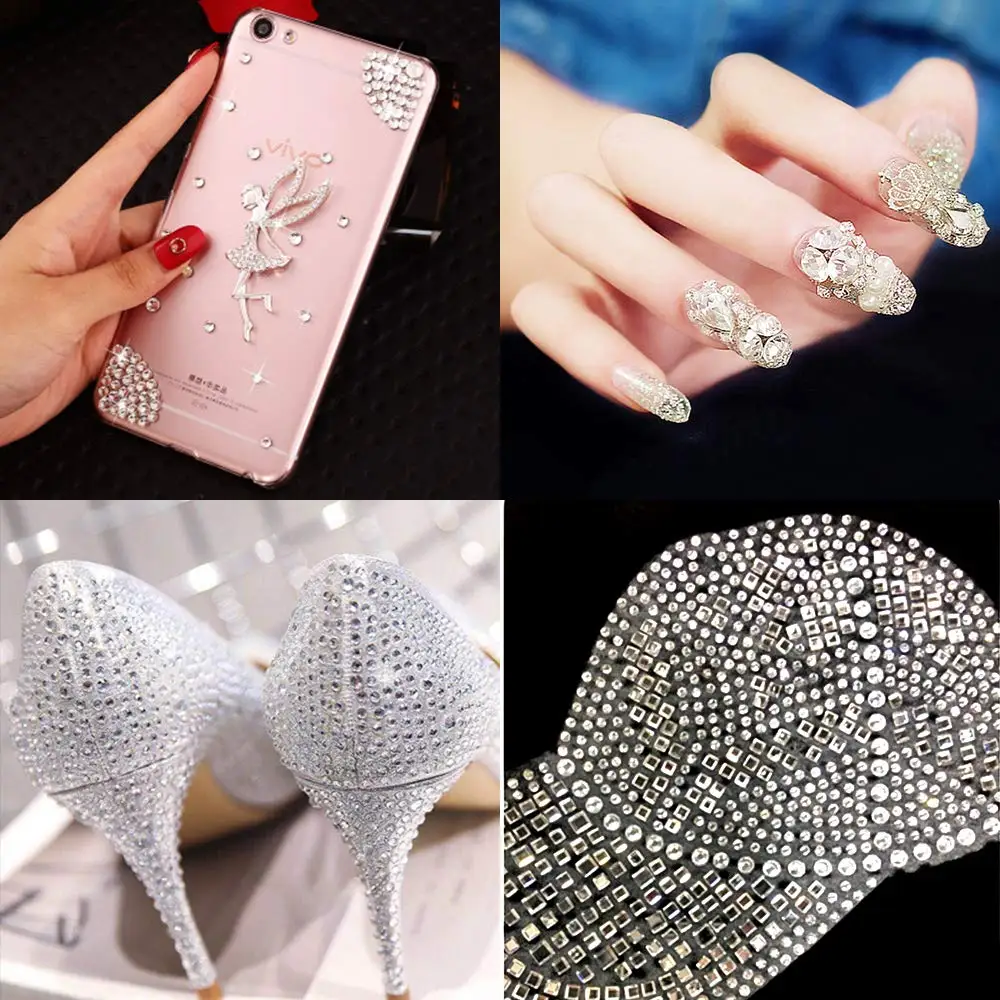 Top Quality Resin Rhinestones Set Nail Rhinestones 15000pcs/box Flatback AB Resin Crystal Rhinestone for Nail Art Decoration DIY
Top Quality Resin Rhinestones Set Nail Rhinestones 15000pcs/box Flatback AB Resin Crystal Rhinestone for Nail Art Decoration DIY