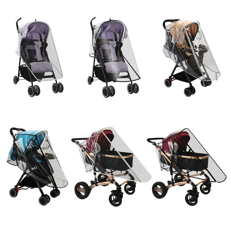 Stroller Waterproof Rain Cover Transparent Wind Dust Shield Zipper Open Raincoat Dropship
Stroller Waterproof Rain Cover Transparent Wind Dust Shield Zipper Open Raincoat Dropship