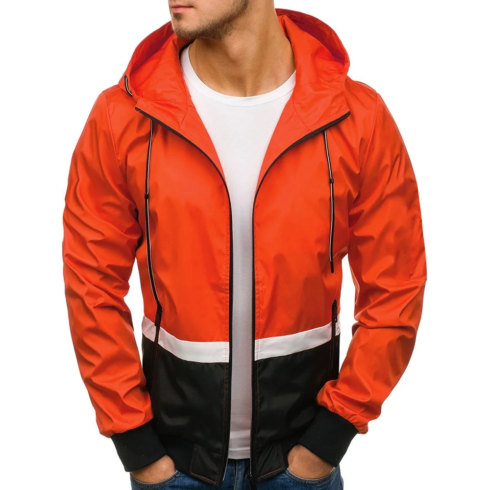 2021 men's autumn and winter casual sports jacket color block hooded zipper outdoor waterproof slim mountaineering jacket
2021 men's autumn and winter casual sports jacket color block hooded zipper outdoor waterproof slim mountaineering jacket