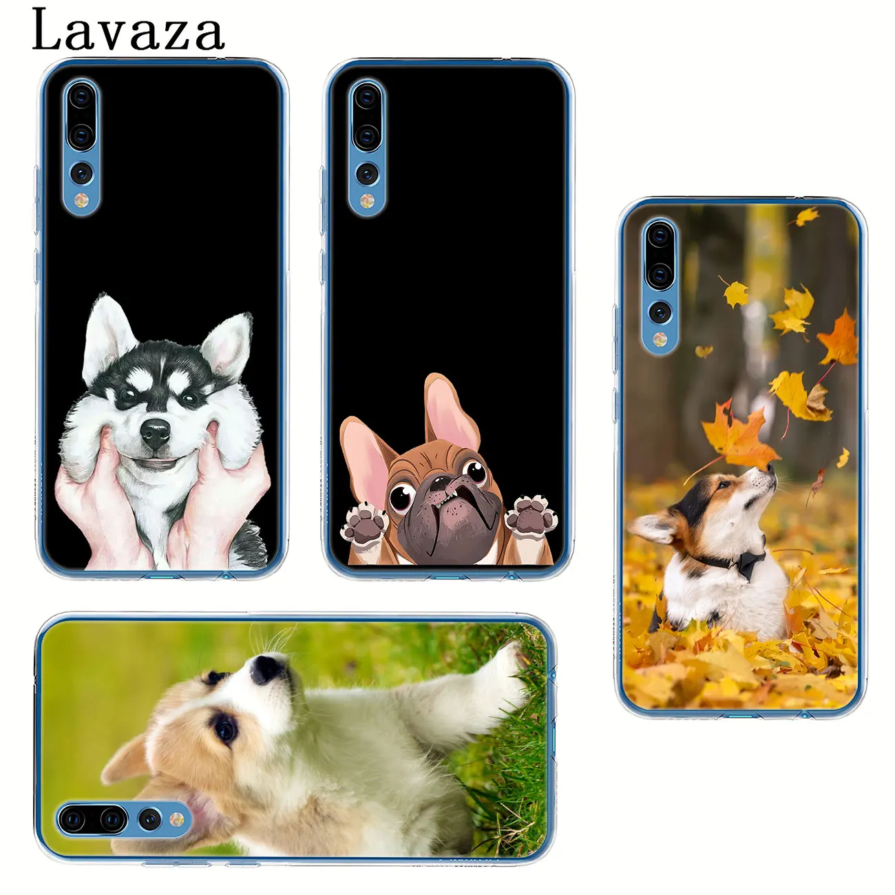 Чехол для телефона Lavaza Corgi dog Для Huawei P30 P20 Pro P9 P10 Plus P8 Lite Mini 2016 2017 P smart Z 2019 чехол |